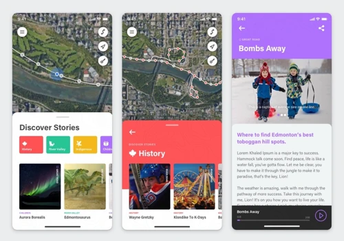 Edmonton Commonwealth Walkway | iOS & Android App