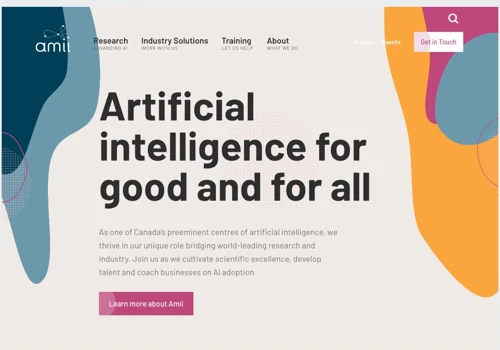 amii | Website Redesign