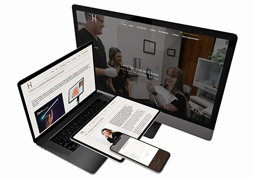 Hansen Smiles Branding, Web Design and Development