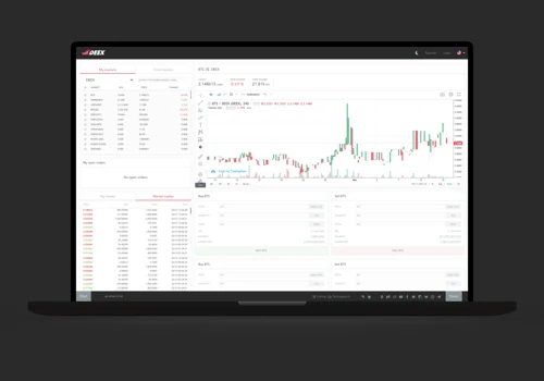 Blockchain Cryptocurrency Exchange Platform