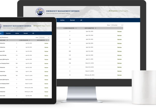 Washington Military Department Disaster Zone Business Re-Entry Application