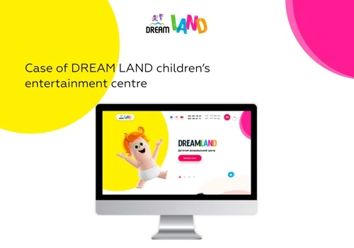 Dream Land | Child center website production