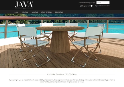 Java Furniture Ecommerce Store