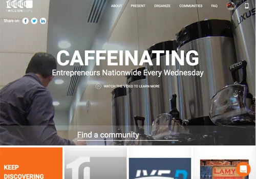 1 Million Cups Web Platform