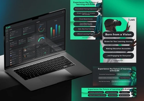 UX/UI for Web& VR platform, branding, Web Design