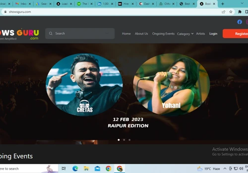 Event Ticket Booking Web and Mobile App