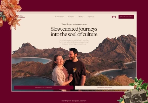 On Way Storytellers — slow travel media