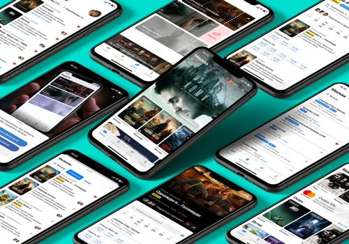 Cinema ticket Apps with 1M+ installs