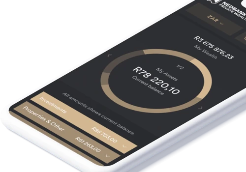 Nedbank Private Wealth - An award-winning mobile app for one of the largest private wealth banks.