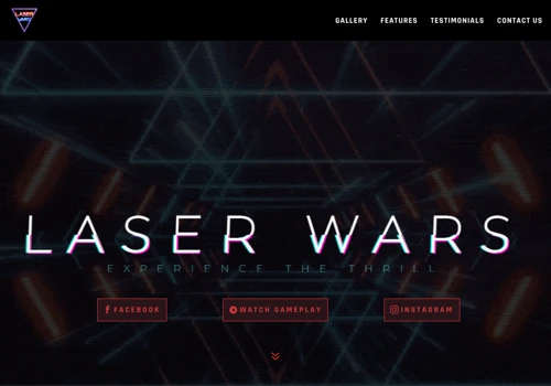 Project with Laser wars