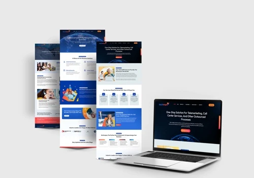 Website Design For TechMart BPO