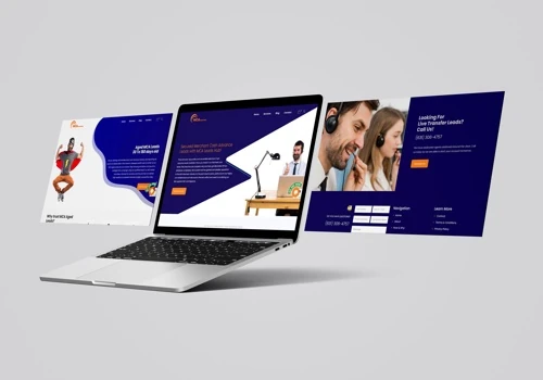 Website Design and Development for MCA Leads Hub