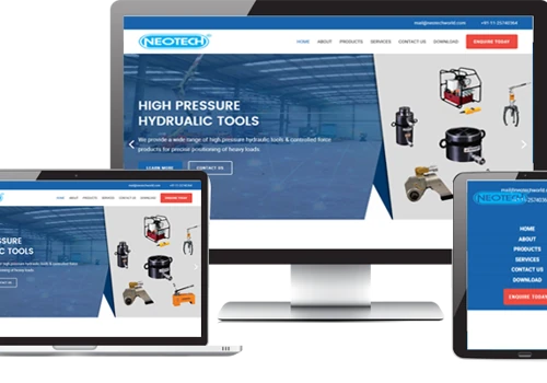 Designed and maintaining dynamic website