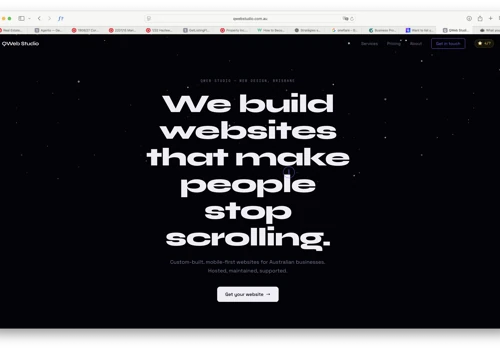 QWeb Studio — Agency Website
