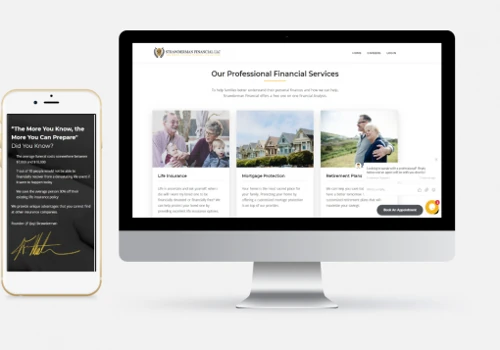 Strawderman Financial LLC Web Design