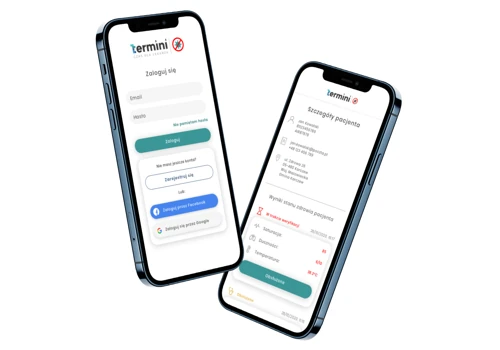COVIDTermini.app - app for facilities and patients