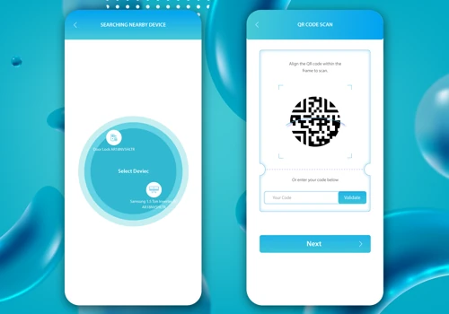 QR Code Scan Screen UI Design