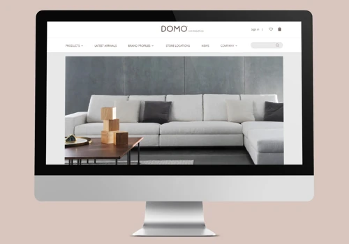 Domo Furniture Website