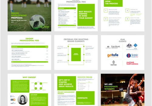Slide deck for an agency