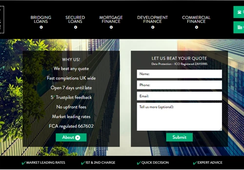 UK Property Finance - Full Online Management