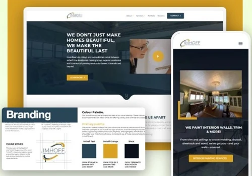 Imhoff Painting Company – Website Redesign & Brand