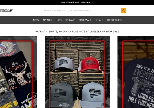 Shield Republic - Patriotic Clothing Store