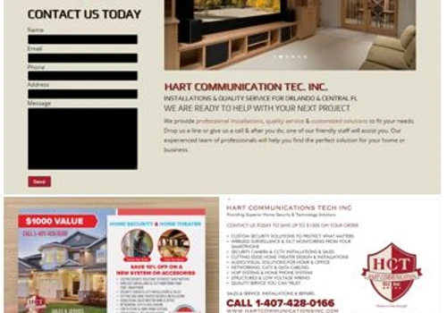 Complete Re-brand & New Website for a Telecom Co