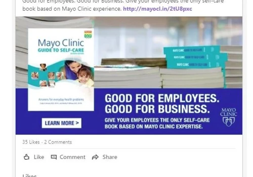 Mayo Clinic Book Launch Campaign