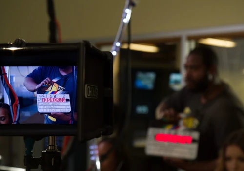 Behind the scenes...