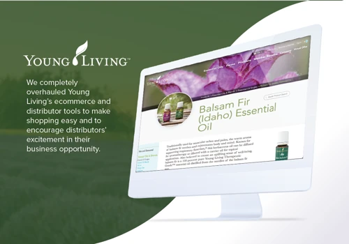 Young Living's distributor back office system