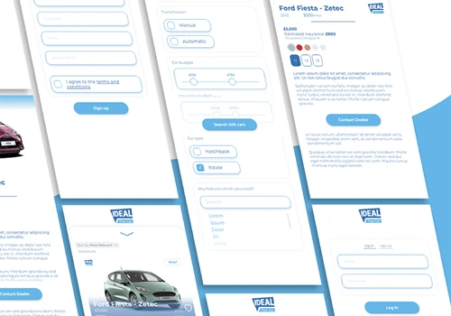 Ideal First Car Mobile App