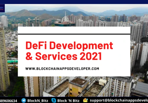 Decentralized Finance (DeFi) Development Services2021
