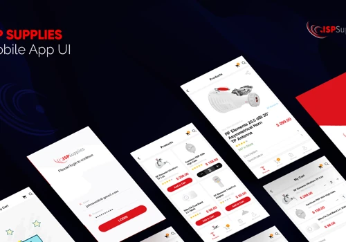 ISP SUPPLIES UI | UX | INTELVUE