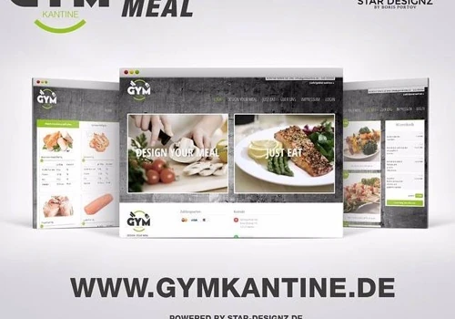 Gymkantine - Custom Laravel CMS