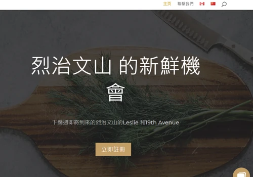Trilingual Website