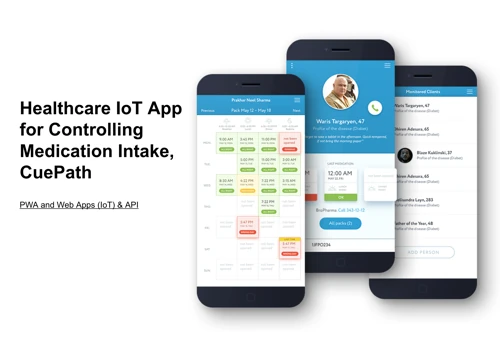 Healthcare IoT App for Controlling Medication Intake, CuePath