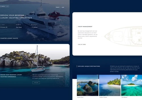 MYachts - Brand. UX/UI. Brand. Marketing. Website.