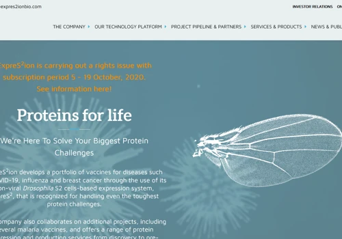 Wensite and investor portal