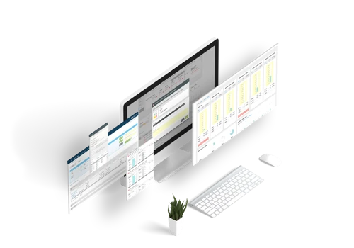 Data bank and credit score analytics platform