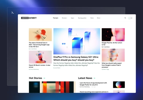 Android Authority | Headless CMS Rebuild & UX