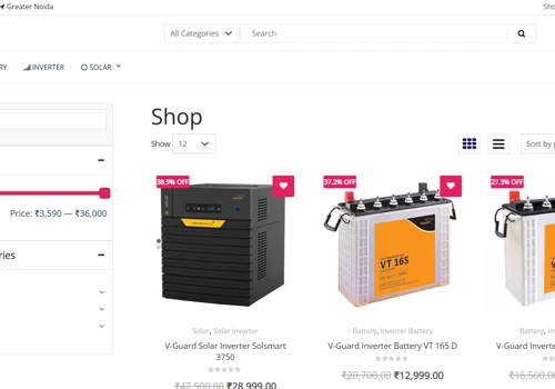 Arihant Mart E-commerce Website