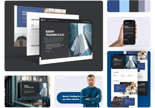 Website Development for International Trading Comp