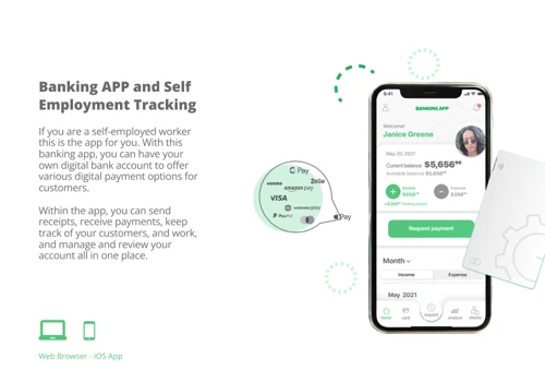 Banking App and Self Employment Tracking