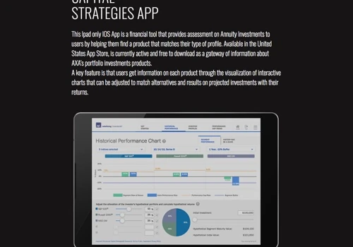 AXA STRUCTURED CAPITAL STRATEGIES APP