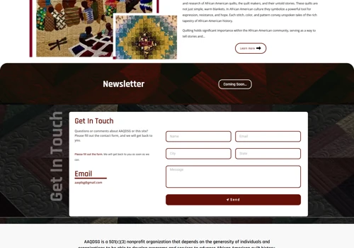 Web Design & Development Project