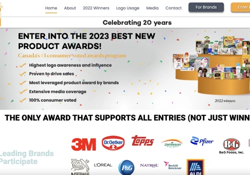 Glittery glamourous website