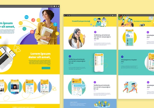 Wellbees / Web Design UI