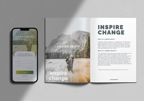 CARBONOFF – BRAND IDENTITY, LOGO DESIGN, WEB DESIG