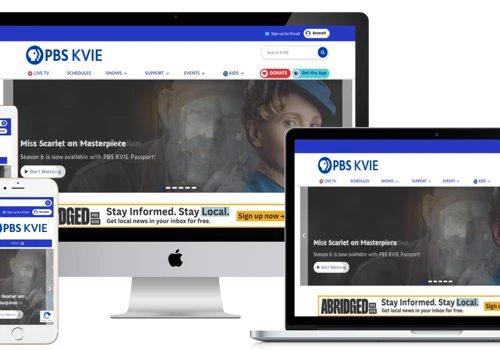 PBS KVIE Website Redesign