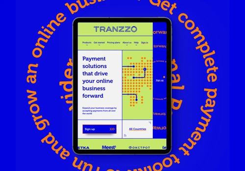 Tranzzo Payment System. Branding and Web Design